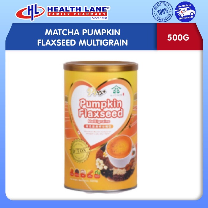MATCHARO PUMPKIN FLAXSEED MULTIGRAIN (500G)